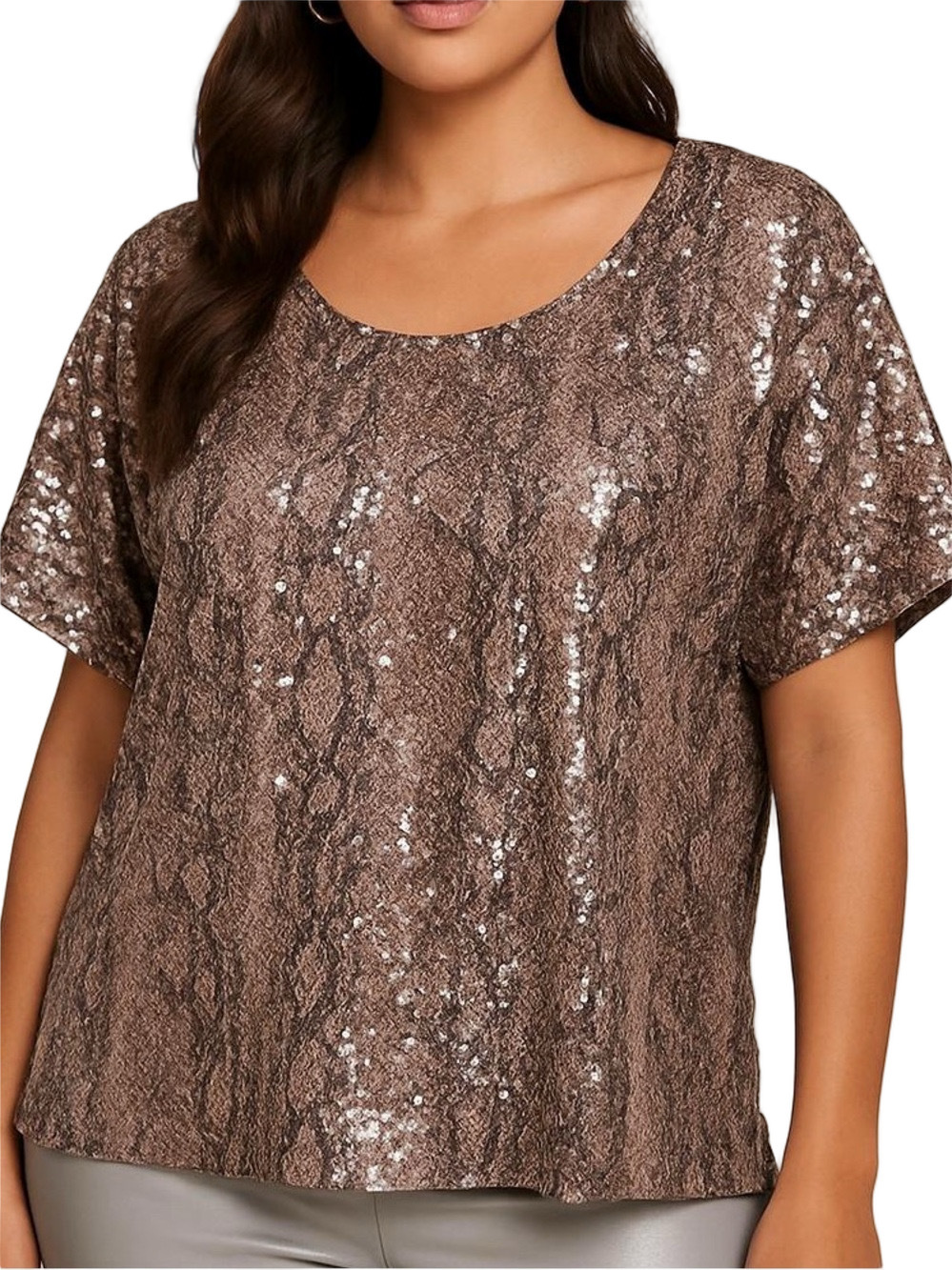 162. WOMENS MICHAEL KORS L DETAIL TOP